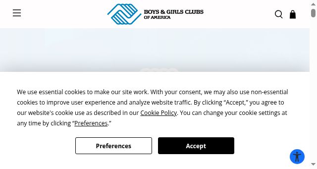 Screenshot of bgcaestore.org