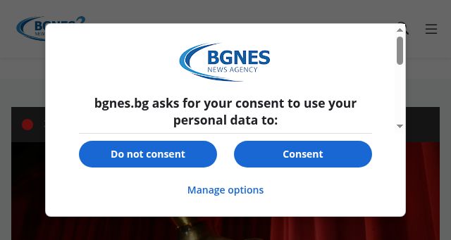 Screenshot of bgnes.bg