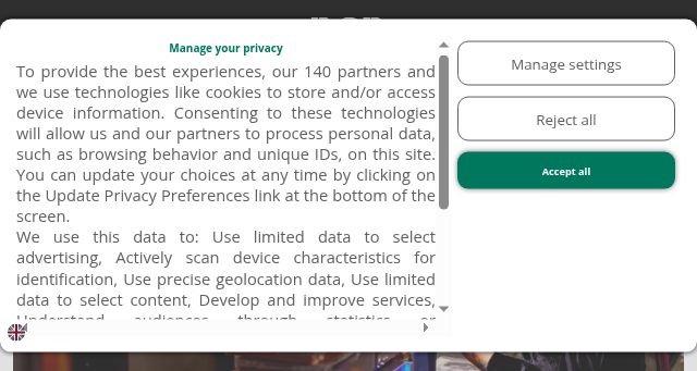 Screenshot of bgr.com