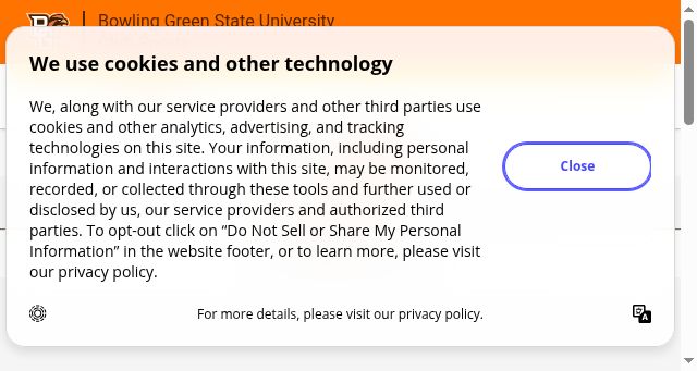 Screenshot of bgsuclubsports.com
