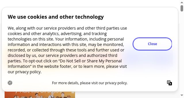Screenshot of bgsufalcons.com