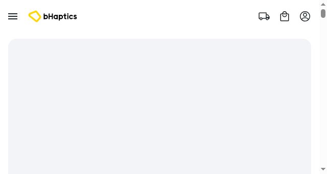 Screenshot of bhaptics.com