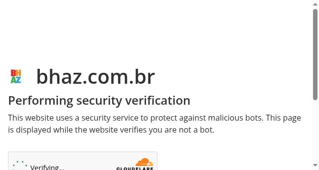 Screenshot of bhaz.com.br