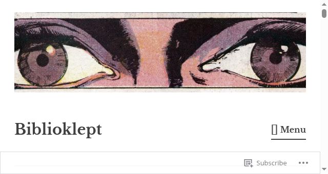 Screenshot of biblioklept.org