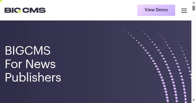 Screenshot of bigcms.net
