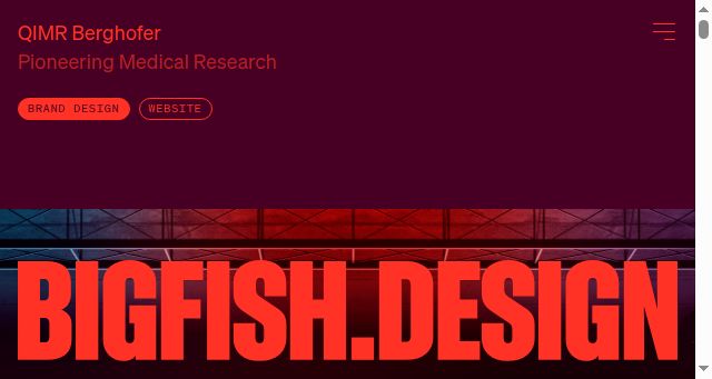 Screenshot of bigfish.design