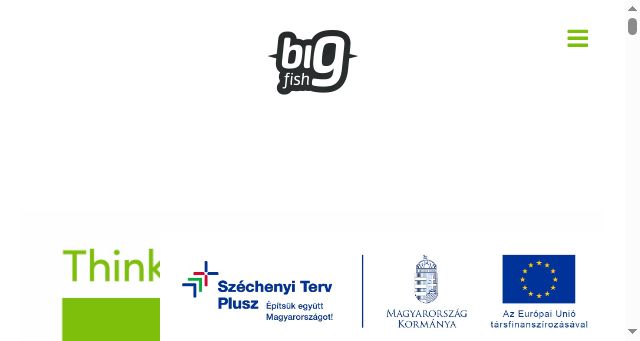 Screenshot of bigfish.hu