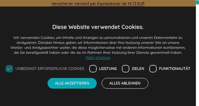 Screenshot of biklo.de