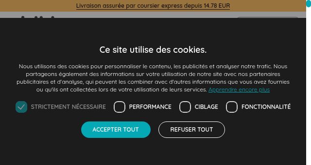 Screenshot of biklo.fr