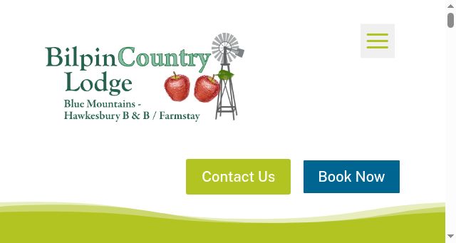 Screenshot of bilpinlodge.com.au