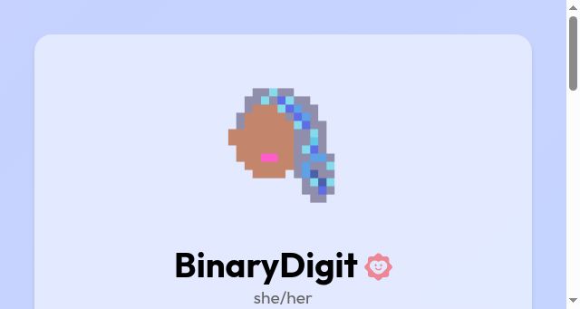 Screenshot of binarydigit.lol