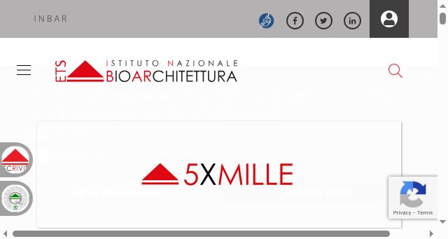 Screenshot of bioarchitettura.it