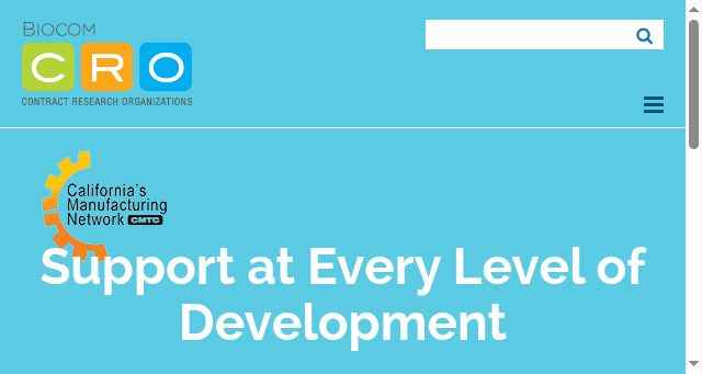 Screenshot of biocomcro.org