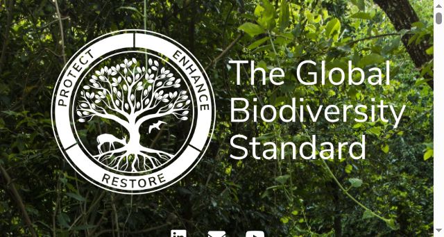 Screenshot of biodiversitystandard.org