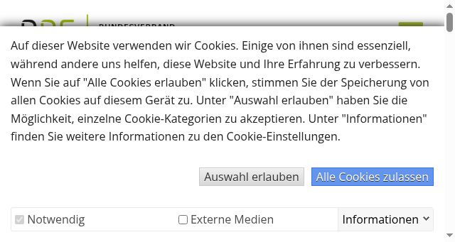 Screenshot of bioenergie.de