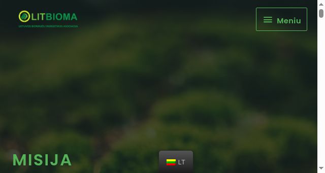 Screenshot of biokuras.lt