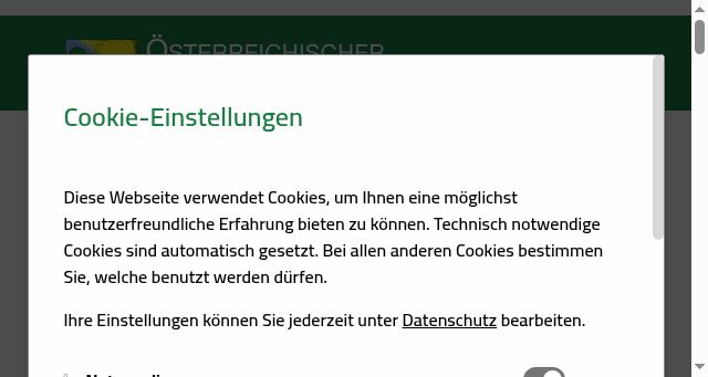 Screenshot of biomasseverband.at
