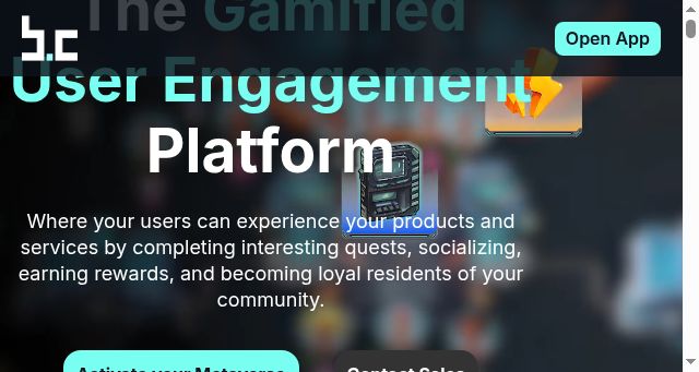 Screenshot of bit.country