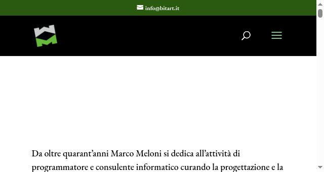 Screenshot of bitart.it