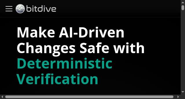Screenshot of bitdive.io