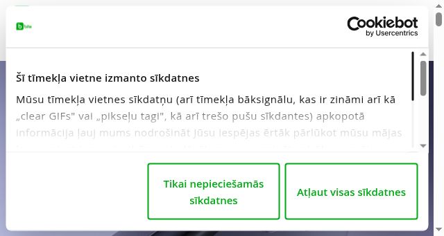 Screenshot of bite.lv