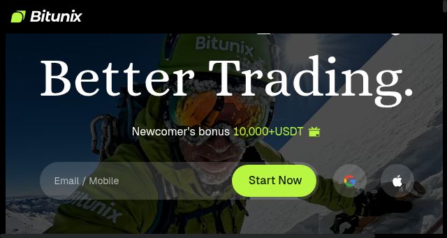 Screenshot of bitunix.com