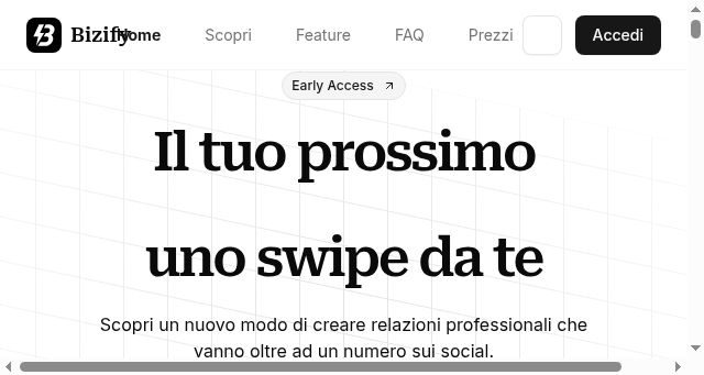 Screenshot of bizify.it