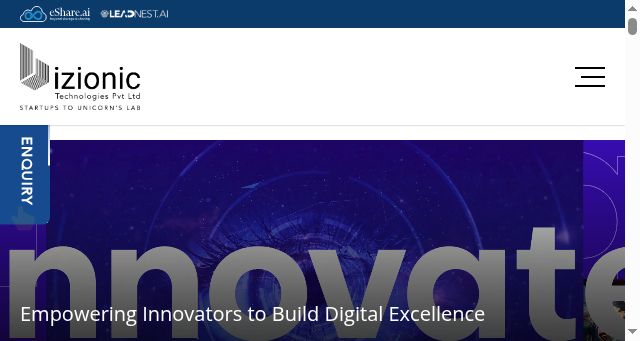 Screenshot of bizionictech.com