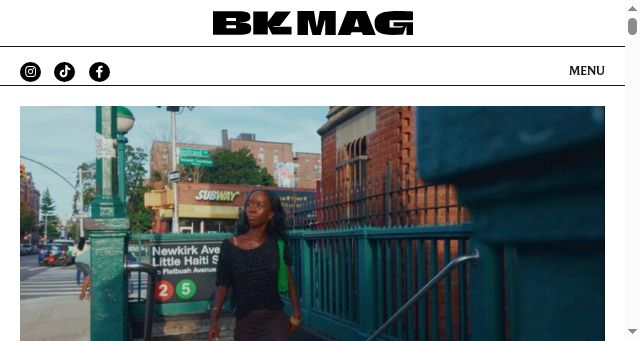 Screenshot of bkmag.com