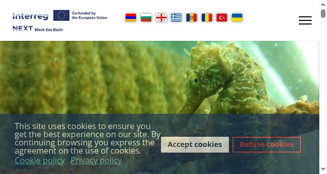 Screenshot of blacksea-cbc.net