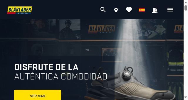 Screenshot of blaklader.es