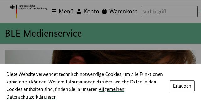Screenshot of ble-medienservice.de