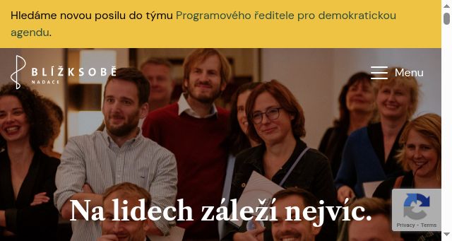 Screenshot of blizksobe.cz