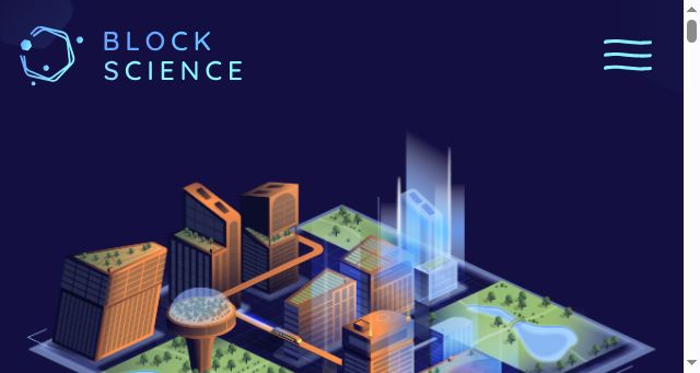 Screenshot of block.science