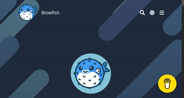 Screenshot of blowfish.page