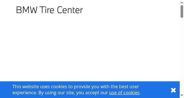Screenshot of bmwtirecenters.com