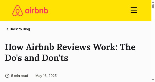 Screenshot of bnb-reviews.com