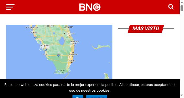 Screenshot of bnonews.es