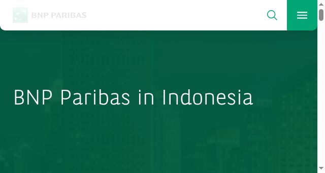 Screenshot of bnpparibas.co.id