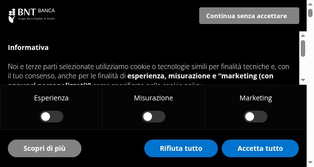 Screenshot of bntbanca.it