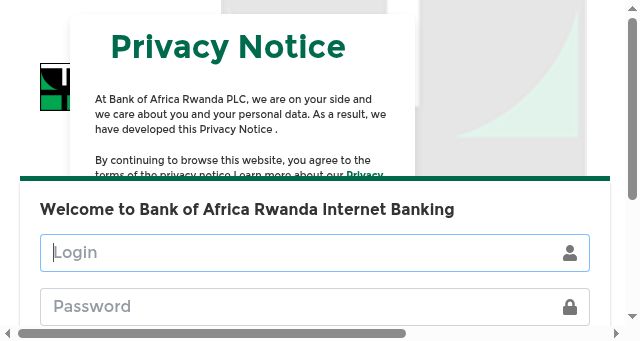 Screenshot of boa.rw