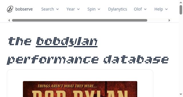 Screenshot of bobserve.com