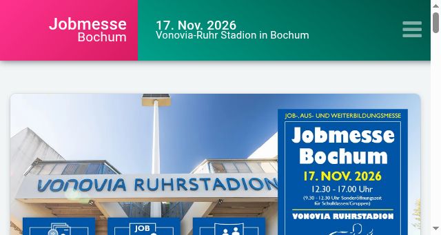 Screenshot of bochum-jobmesse.de