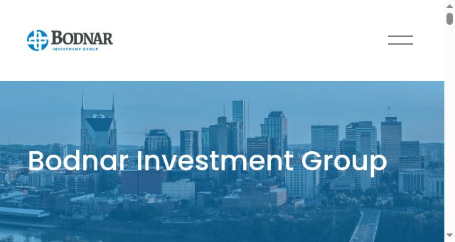 Screenshot of bodnargroup.com