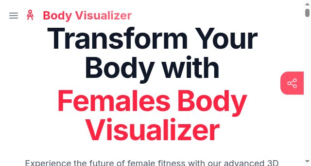Screenshot of bodyvisualizer.org