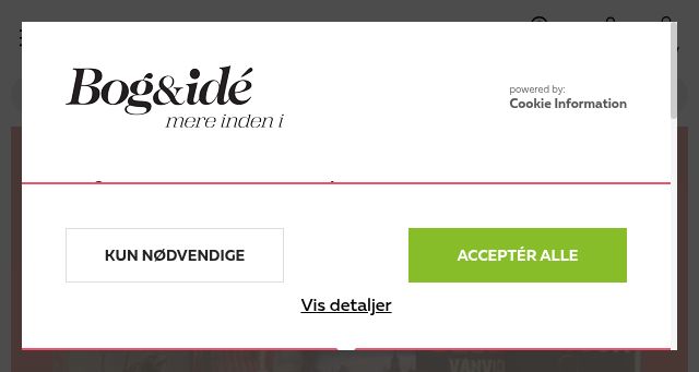 Screenshot of bog-ide.dk