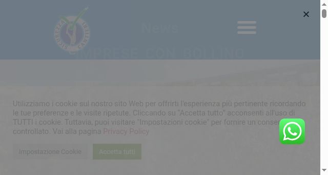 Screenshot of bollinosicurezzacantieri.it