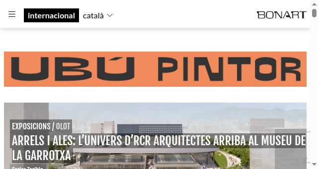 Screenshot of bonart.cat