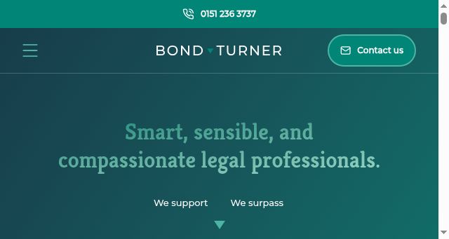 Screenshot of bondturner.com