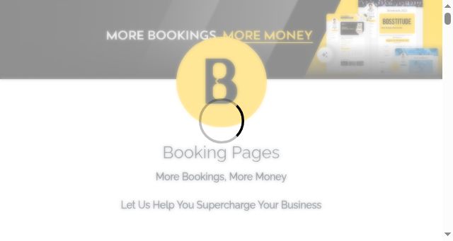 Screenshot of bookingpages.com